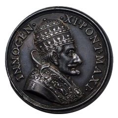 Commemorative Medal - Innocent XI The Battle of Párkány