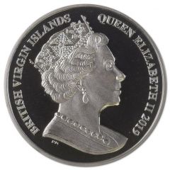 10 Dollars - Elizabeth II Bicentennary Queen Victoria, Silver Piedfort