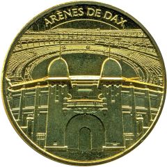 Jeton touristique Monnaie de Paris - Arèenes de DAx