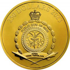 250 Dollars - Charles III Octopus