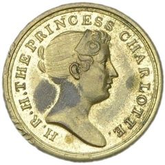 Souvenir - George III Obsequies, gilt