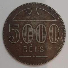 5000 Réis Leprosarium Coinage C
