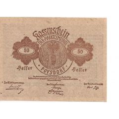 50 Heller Poysdorf