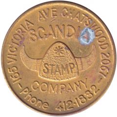 Token - Scandia Stamp Company $5 Discount