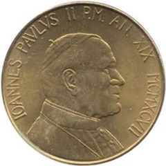 20 Lire - Ioannes Paulus II Preach of Pace