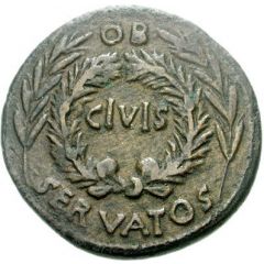 Sestertius M SANQVINIVS Q F IIIVIR A A A F FS C