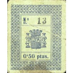 0.50 Pesetas Bélgida