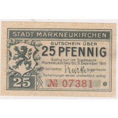 25 Pfennigs