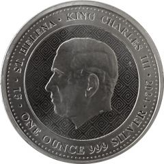 1 Pound - Charles III Shekel of Tyre, 1 oz Fine Silver