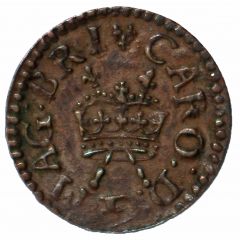 1 Farthing - Charles I Richmond issue, type 2