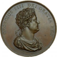Medal - George IV Death, A.J. Stothard