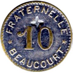 10 Centimes - Fraternelle