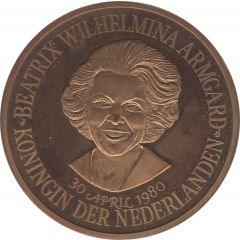 Token - Beatrix 30 april 1980