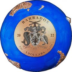 5 Dollars Endangered Earth - Blue Marble Planet