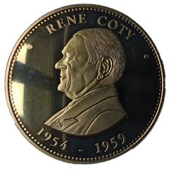 Token - Président de la République René Coty