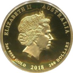200 Dollars - Elizabeth II 4th Portrait - Anzac Spirit 100 Years