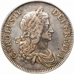 1 Crown - Charles II 1st bust