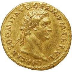 Aureus - Domitian IMP XIIII COS XII CENS P P P, Minerva