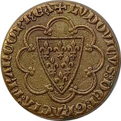 Token Collection BP - Le Trésor des Rois de France №7 - écu d`or