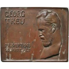 60th anniversary of Georg Treu, Archaeologist and director of the sculpture collection in the Dresden Albertinum