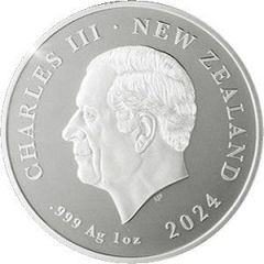 1 Dollar - Charles III Southern Lights, Silver Proof
