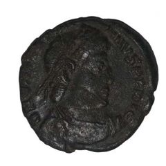 Nummus - Valentinianus I GLORIA ROMANORVM, M in left field, * / P / ● in right field, Siscia