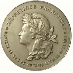 Medal - Société d’agriculture, de viticulture et de statistique Roanne