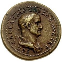 Sestertius - Galba S C, Victory