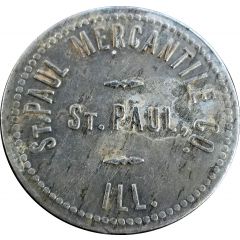 1 Dollar - St. Paul Mercantile St Paul, Illinois