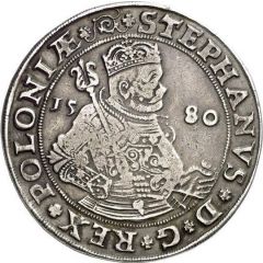 Talar koronny - Stefan Batory Olkusz mint