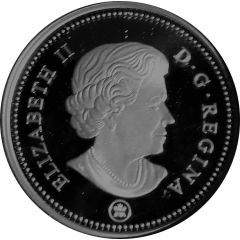 25 Cents - Elizabeth II Our home and native land, silver