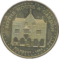 Monnaie de Paris Tourist Token - Hibernia Collection Kilkenny - Rothe house and Garden