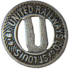 1 Fare - United Railway Company St. Louis, Missouri