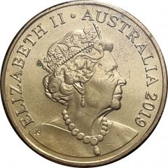 1 Dollar - Elizabeth II 6th Portrait - Mob of Roos