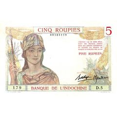 5 Roupies / Rupees