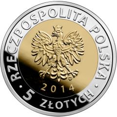 5 Zlotys Royal Castle in Warsaw