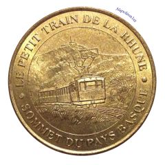 Monnaie de Paris Tourist Token - Le petit train de la Rhune Sommet du Pays Basque