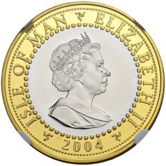 1/2 Crown - Elizabeth II Discovery of Palladium
