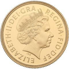 2 Sovereigns- Elizabeth II 4th portrait