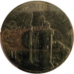 Token - 1 Penny Lancashire Lancaster