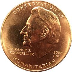 Medal - Laurance S. Rockefeller