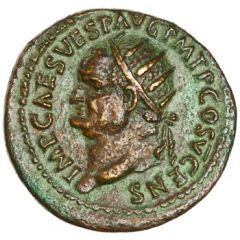 Dupondius - Vespasian FELICITAS PVBLICA S C, Felicitas