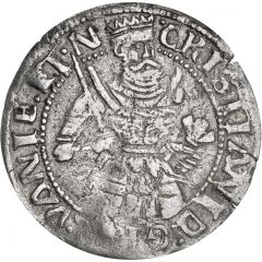 2 Skilling - Christian III Copenhagen mint