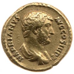Quinarius Aureus - Hadrian