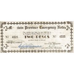 2 Pesos Large heading