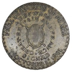 Medal - Preliminaries of the Peace of Amiens