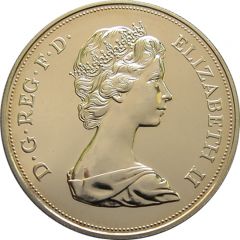 25 New Pence - Elizabeth II Silver Wedding, Silver Proof