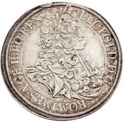 1/2 Thaler - Leopold I Vienna