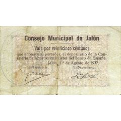25 Céntimos Jalón