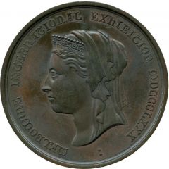Medal - Victoria International Exhibition, bronze